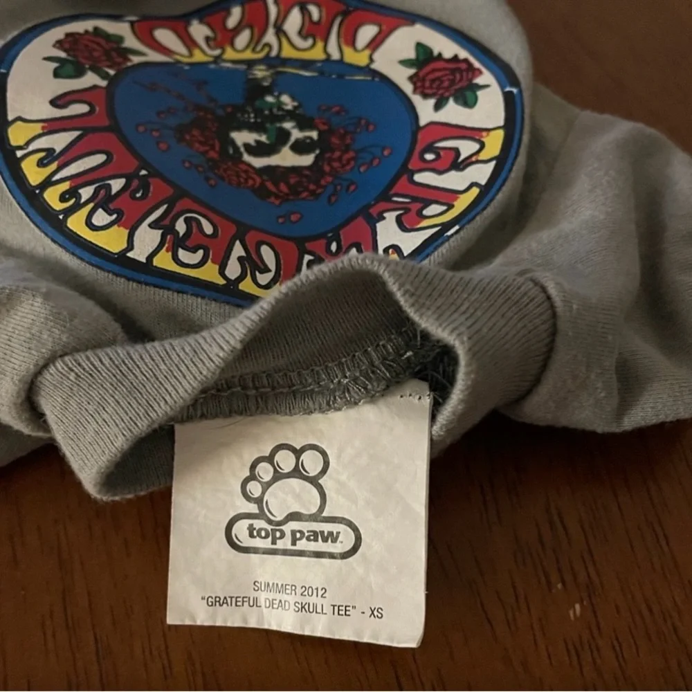 Grateful Dead Dog or Pet Shirt XS
